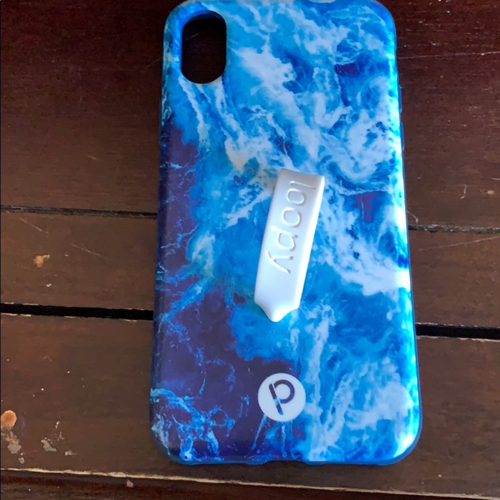 Ocean loopy case for iPhone X gently used